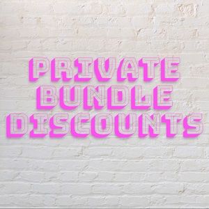 Make me an offer or will discount a bundle